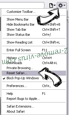 Mylucky123 Virus Safari reset menu