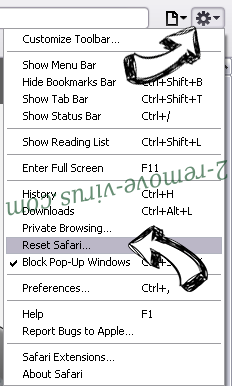 Cinnamylife.info virus Safari reset menu