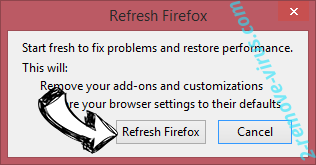 Browsefox Firefox reset confirm