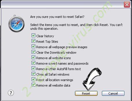 TheGameSearcher Extension Safari reset