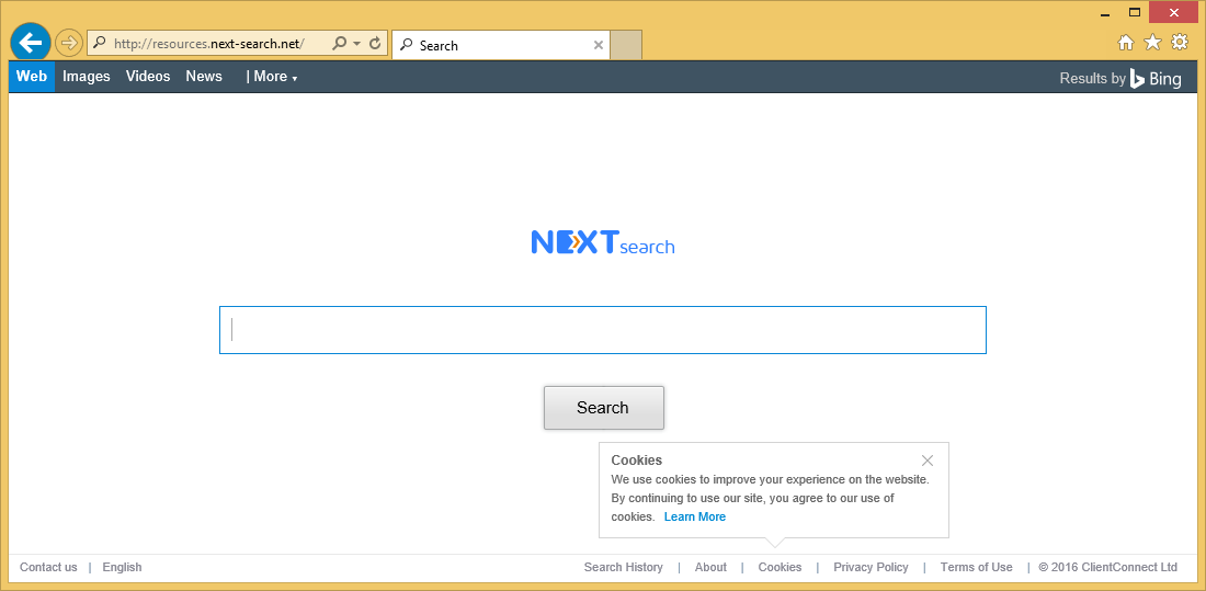 Resources.next-search.net rimozione