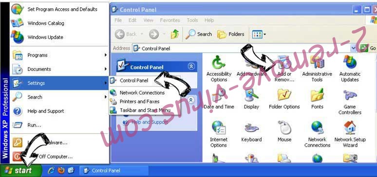 Remove Centralheat.me Ads from Windows XP