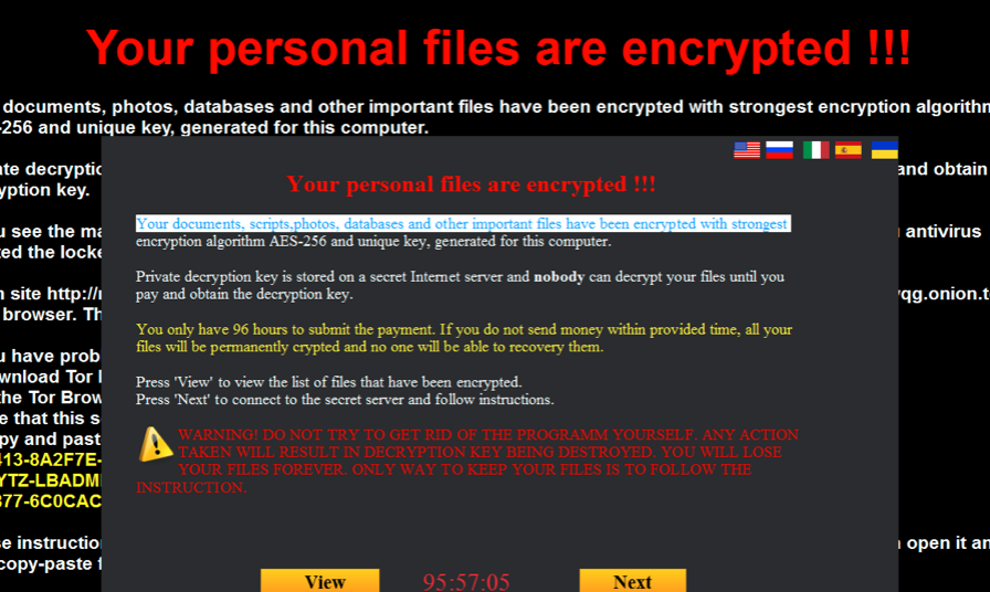 Exotic Ransomware