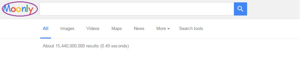 Rimuovere Moonly Search virus