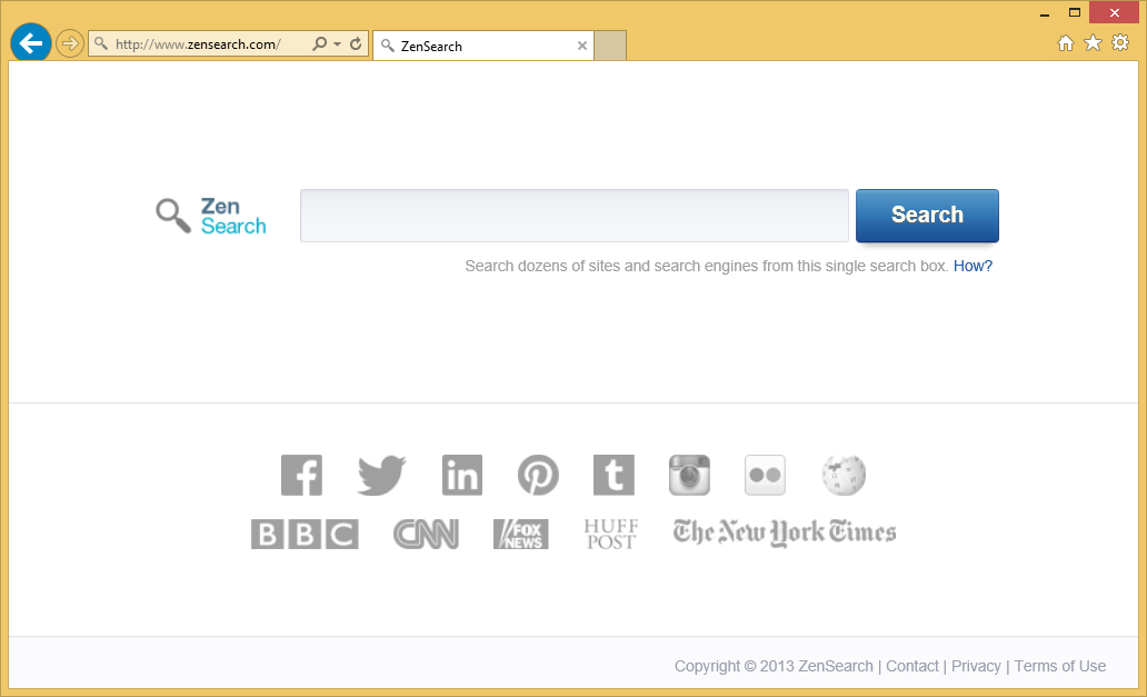 Rimuovere ZenSearch.com