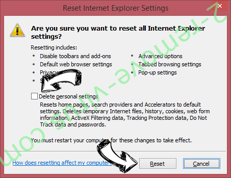 Dilyme extension IE reset