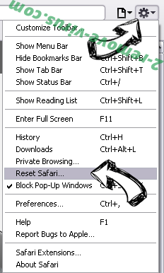 FormFetcherPro Toolbar Safari reset menu