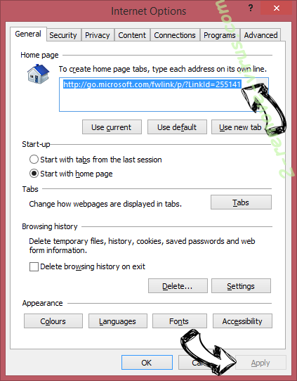 terrout.biz virus IE toolbars and extensions