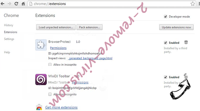 RadioSpot Mac Virus Chrome extensions remove