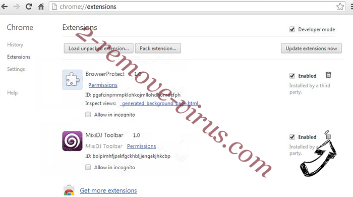 Search.wharkike.com Chrome extensions remove