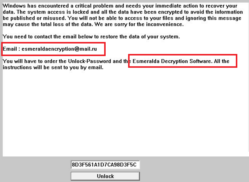 Esmeralda File Virus