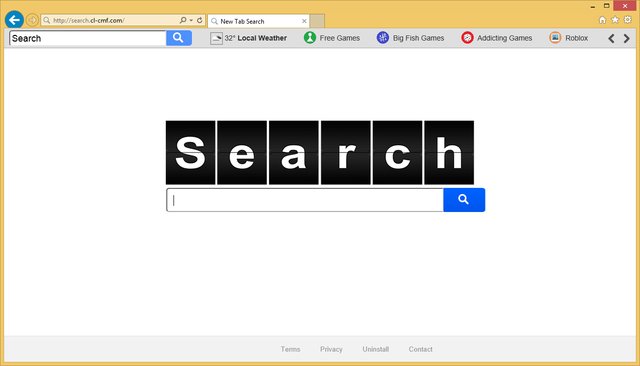 Rimuovere Search.cl-cmf.com