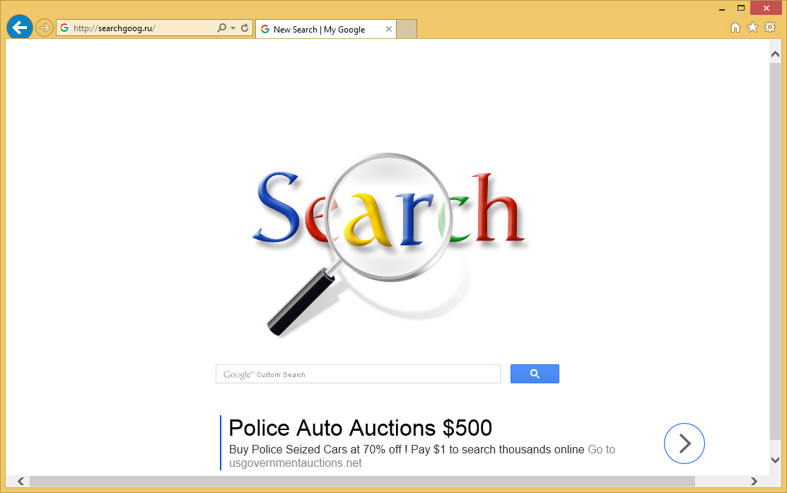 Rimuovere Searchgoog.ru