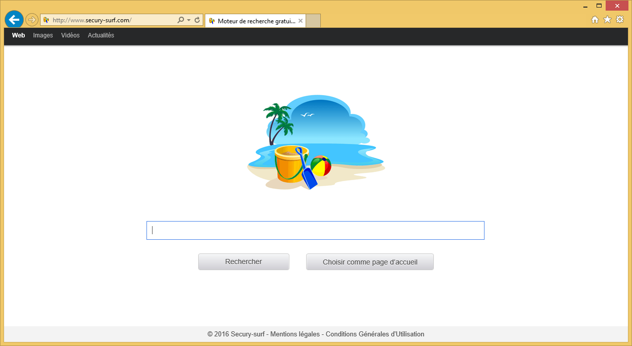 Rimuovere Secury-surf.com