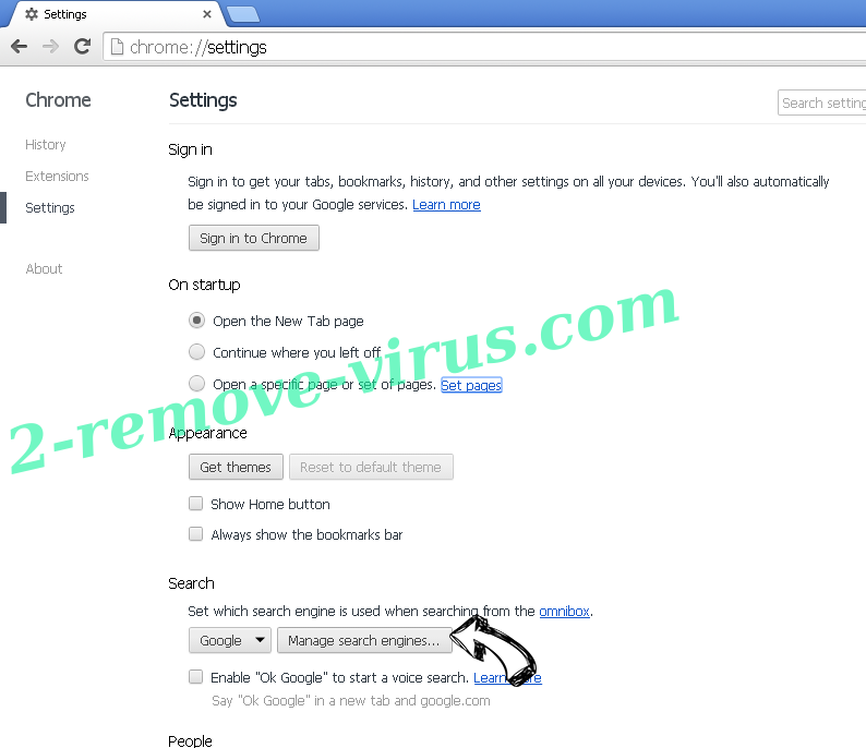 Search.searchleasy.com Virus Chrome extensions disable