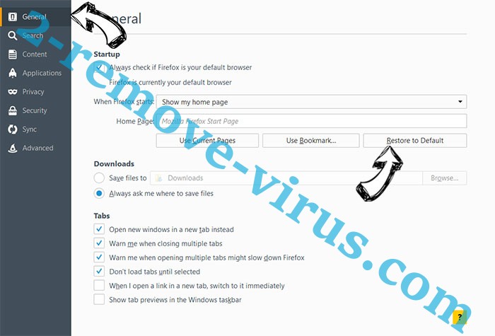 Search.searchleasy.com Virus Firefox reset confirm