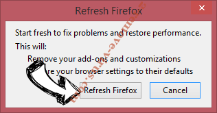 StreamFrenzy.com virus Firefox reset confirm