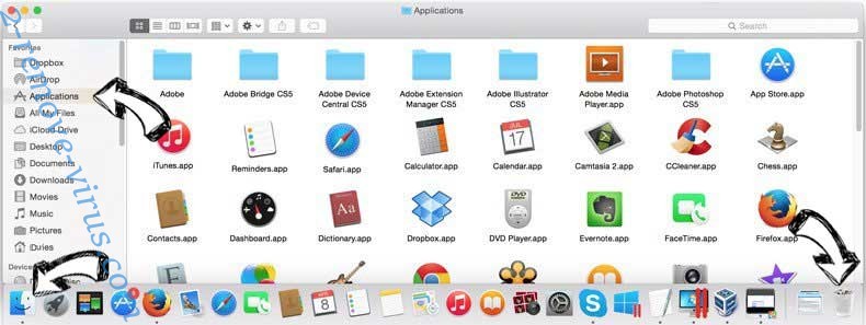 Cashiopeia.com removal from MAC OS X