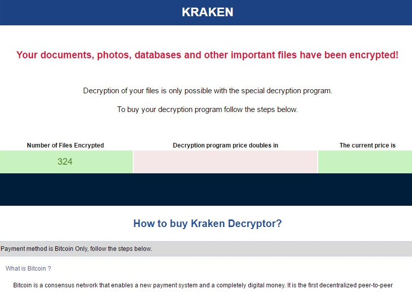 Kraken Ransomware