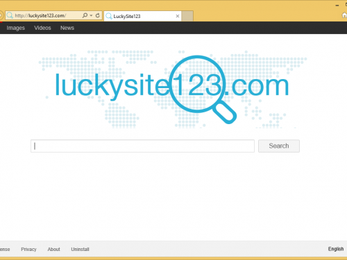 Rimuovere Luckysite 123