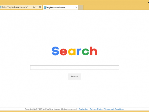 Rimuovere Myfast-search.com