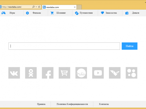 Newtaba.com – come rimuovere?