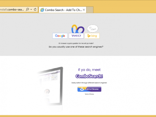 Rimuovere Combo-Search.com
