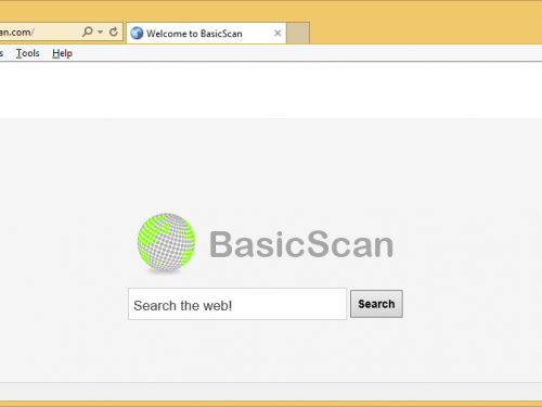 Rimuovere BasicScan Search
