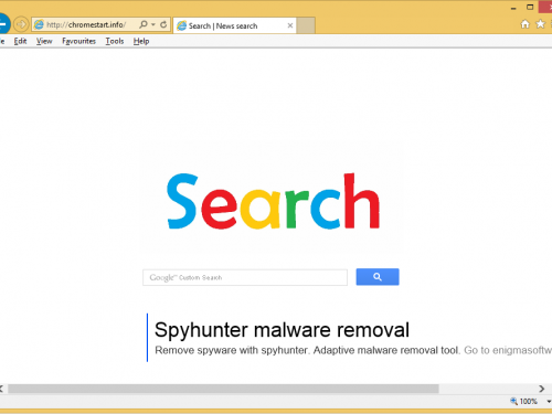 ChromeStart.info rimozione