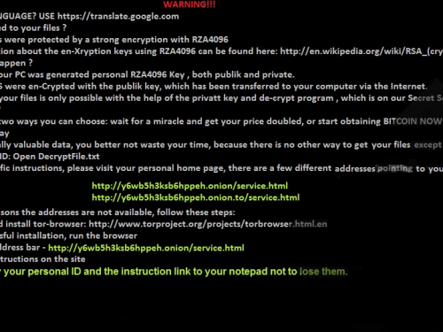 Eliminar GOG Ransomware