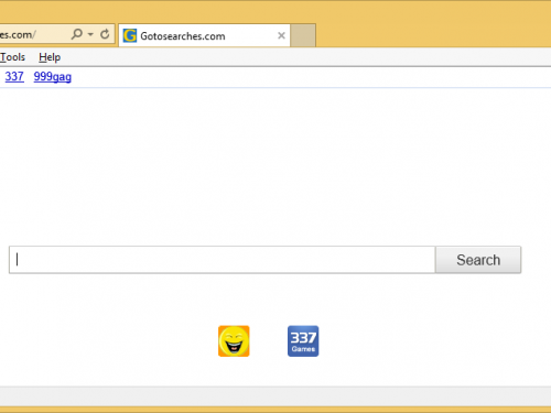 Rimuovere Gotosearches.com Redirect