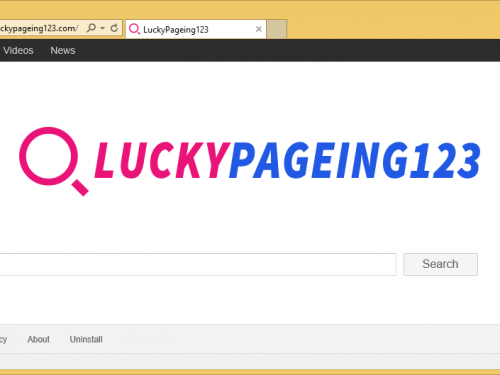 Luckypageing123.com – come rimuovere?