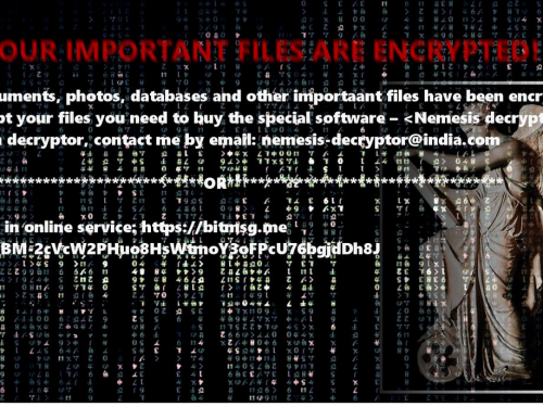 Eliminar Nemesis Ransomware