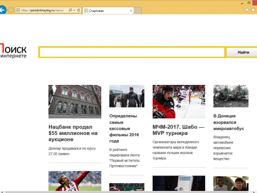 Perisbritneybig.ru – come rimuovere?