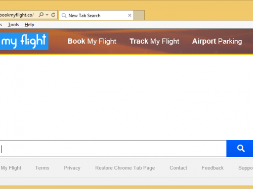 Search.bookmyflight.co rimozione