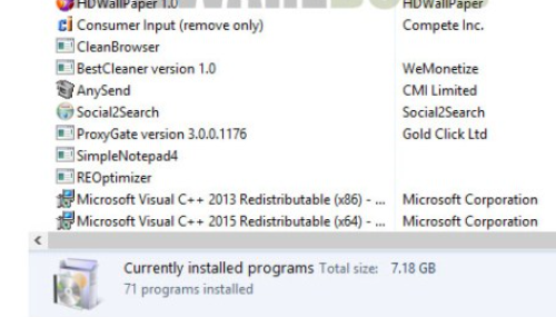 SimpleNotepad4 verwijderen