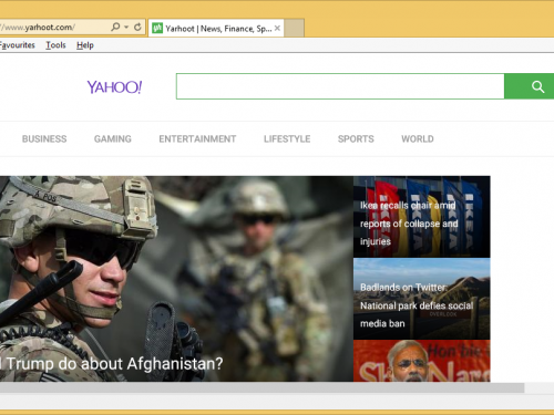 Rimuovere Yarhoot.com