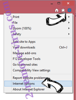 Local Maps Access IE options