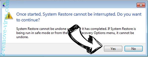 Poqw ransomware removal - restore message