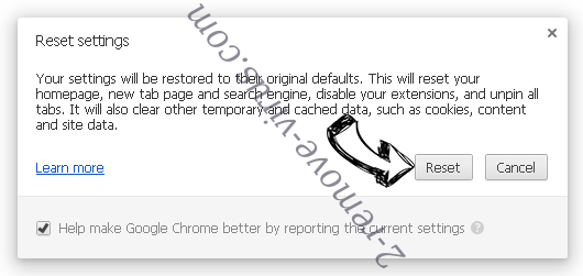 PC App Store Adware Chrome reset