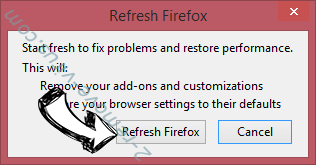 Splintersearch.com Firefox reset confirm