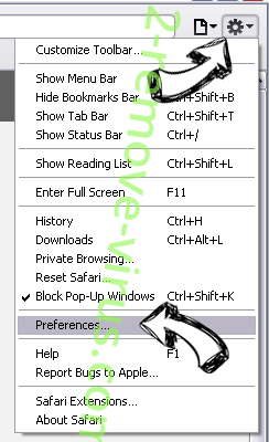 Kipuu.cn Safari menu