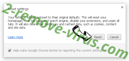 Search.qamails.com Chrome reset