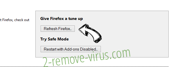 Distero.com Firefox reset