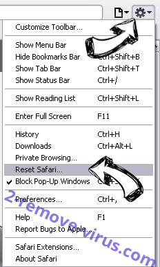 fanli90.cn Virus Safari reset menu
