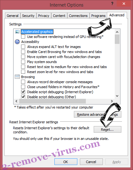 ChannelRecord adware IE reset browser
