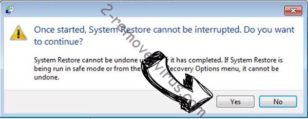Verwijderen Erqw ransomware removal - restore message
