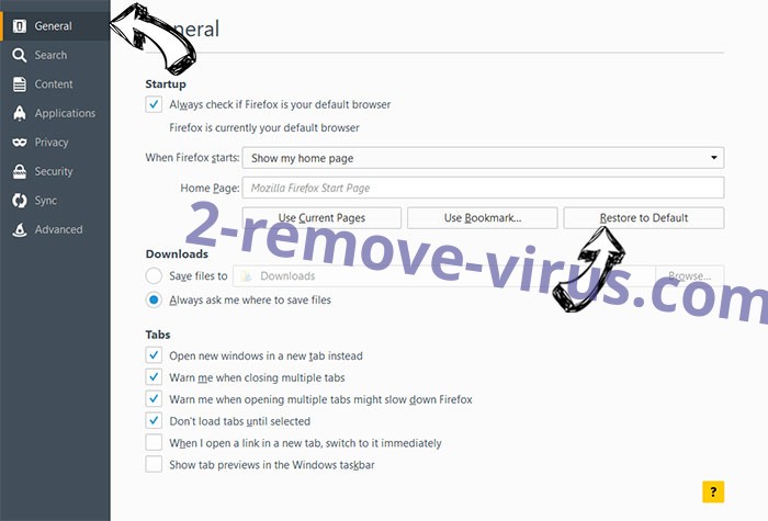 Equaltab.biz Firefox reset confirm