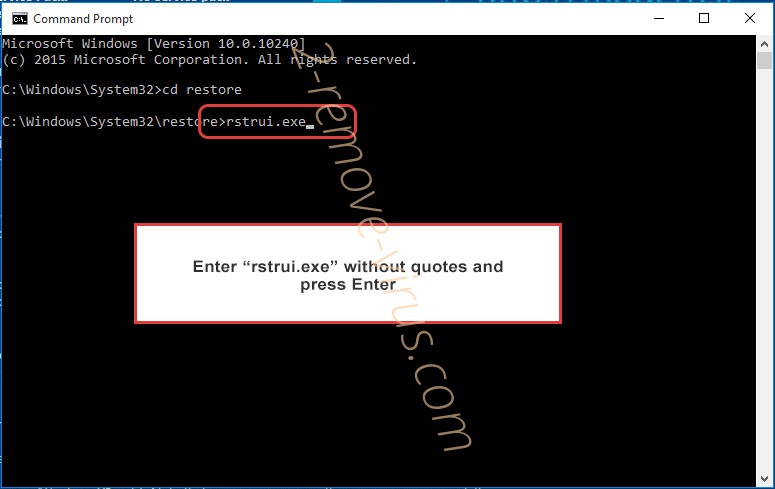 Delete .Mzqw file virus - command prompt restore execute