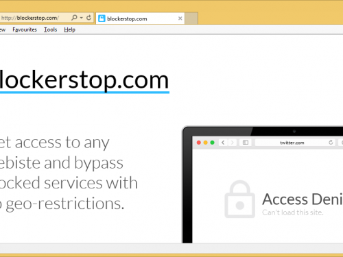 Rimuovere Blockerstop.com Redirect